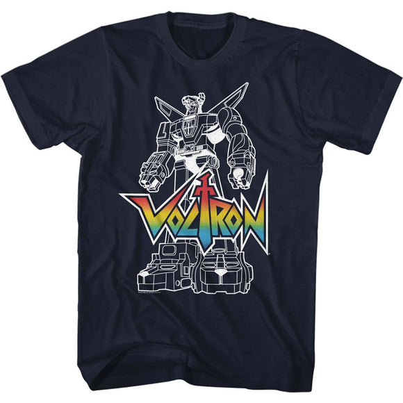 VOLTRON WITHLOGO S T-Shirt in NAVY