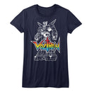 VOLTRON WITHLOGO LADIES S T-Shirt in NAVY