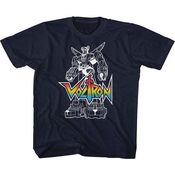 VOLTRON WITHLOGO TODDLER 2T T-Shirt in NAVY