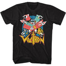VOLTRON RETRON S T-Shirt in Black