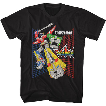 VOLTRON PERSPECTIVE S T-Shirt in Black
