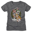 VOLTRON CHRISTMAS WREATH LADIES S T-Shirt in DEEP Heather