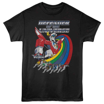 VOLTRON LION RAINBOW S T-Shirt in Black