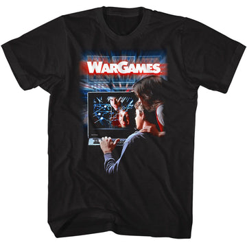WARGAMES COVER S T-Shirt in Black
