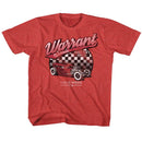 WARRANT GARAGE TODDLER 2T T-Shirt in RED Heather