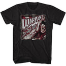 WARRANT LOUDER HARDER FASTER S T-Shirt in Black