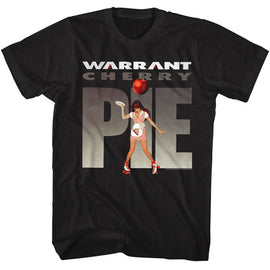 WARRANT CHERRY PIE S T-Shirt in Black