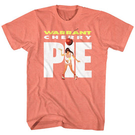WARRANT PIE S T-Shirt in Coral SILK