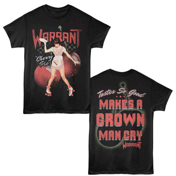 WARRANT TASTES SO GOOD LYRICS F B ***F&B*** S T-Shirt in Black