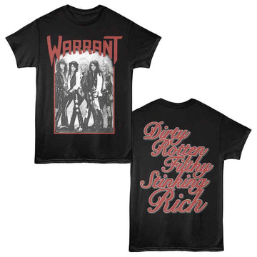 WARRANT DRFSR ***F&B*** S T-Shirt in Black