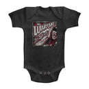 WARRANT LOUDER HARDER FASTER INFANT HEATHER 6M T-Shirt in Vintage Smoke