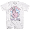 WOODSTOCK PEACE SIGN S T-Shirt in White