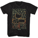 WOODSTOCK MAKE LOVE NOT WAR S T-Shirt in Black