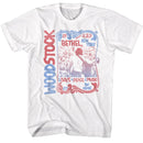 WOODSTOCK NOUVEAU BORDER S T-Shirt in White
