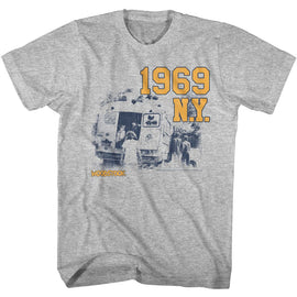 WOODSTOCK 1969 NY S T-Shirt in GRAY Heather