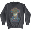 WOODSTOCK NOUVEAU POSTER L/S S T-Shirt in Charcoal