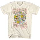 WOODSTOCK GROW WITH THE FLOW S T-Shirt in Natural