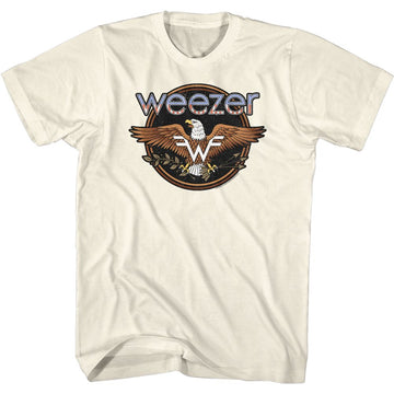 WEEZER EAGLE S T-Shirt in Natural