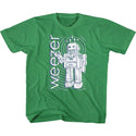 Weezer Robot Youth T-Shirts