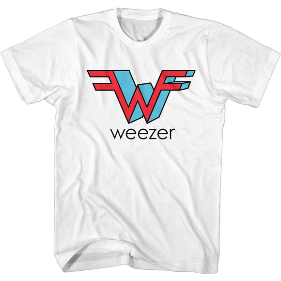 WEEZER 3D W S T-Shirt in White