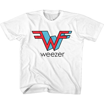WEEZER 3D W TODDLER 2T T-Shirt in White