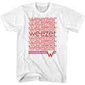 Weezer Weezer Repeating Logo Adult T-Shirts