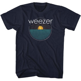WEEZER SUN RAYS S T-Shirt in NAVY
