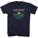 Weezer Weezer Sun Rays Adult T-Shirts