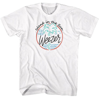 Weezer Weezer Island In The Sun Adult T-Shirts