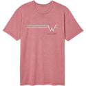 Weezer Striped Logo Adult T-Shirts