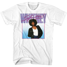 WHITNEY HOUSTON WHITNEY SO EMOTIONAL S T-Shirt in White