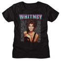 Whitney Houston Whitney Houston Every Woman Stacked Ladies T-Shirts