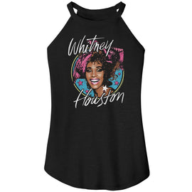 WHITNEY HOUSTON WHITNEY WHITNEY STARS LADIES SLEEVELESS T-Shirt in Black