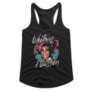 WHITNEY HOUSTON WHITNEY WHITNEY WHITNEY STARS LADIES SLIMFIT T-Shirt in Black