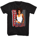 WHITNEY HOUSTON WHITNEY I WANNA DANCE S T-Shirt in Black