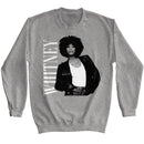 WHITNEY HOUSTON ATTITUDE GRAPHITE HEATHER L/S S T-Shirt in Graphite Heather