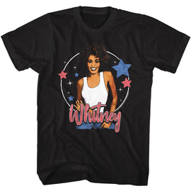 WHITNEY HOUSTON WHITNEY STARS S T-Shirt in Black