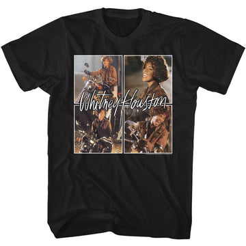 WHITNEY HOUSTON WHITNEY FOUR SQUARES S T-Shirt in Black