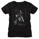 WHITNEY HOUSTON MOTORCYCLE LADIES S T-Shirt in Black
