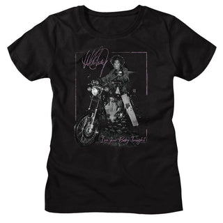 Whitney Houston Whitney Houston Motorcycle Ladies T-Shirts
