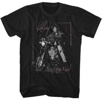 WHITNEY HOUSTON WHITNEY MOTORCYCLE S T-Shirt in Black
