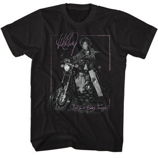 Whitney Houston Whitney-Motorcycle Adult T-Shirts