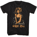 WHITNEY HOUSTON WHITNEY NYC 1985 STARS S T-Shirt in Black