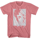 Whitney Houston Square W Signature Mauvelous Adult T-Shirt