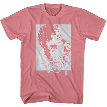 Whitney Houston Square W Signature Mauvelous Adult T-Shirt