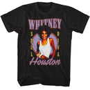 WHITNEY HOUSTON WHITNEY SOUL DIVA S T-Shirt in Black