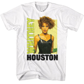 WHITNEY HOUSTON WHITNEY WITH GLOVES BOX S T-Shirt in White
