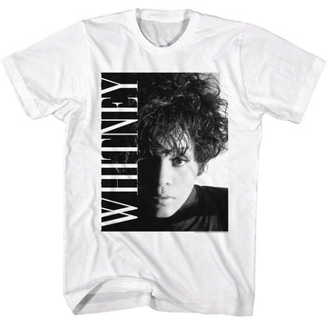 WHITNEY HOUSTON CLOSE UP S T-Shirt in White