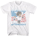 WHITNEY HOUSTON USA BABY S T-Shirt in White