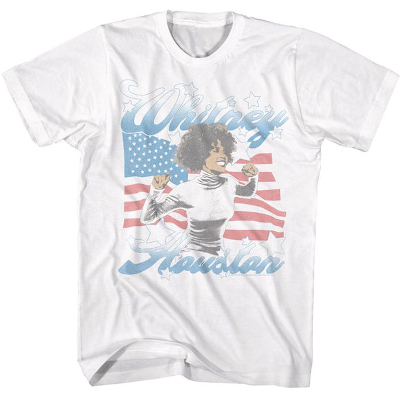 WHITNEY HOUSTON USA BABY S T-Shirt in White